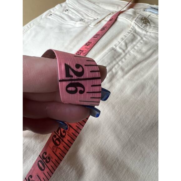 Edwin Elin Crop Vanilla Straight Leg Jeans 32 NWT - Picture 14 of 15